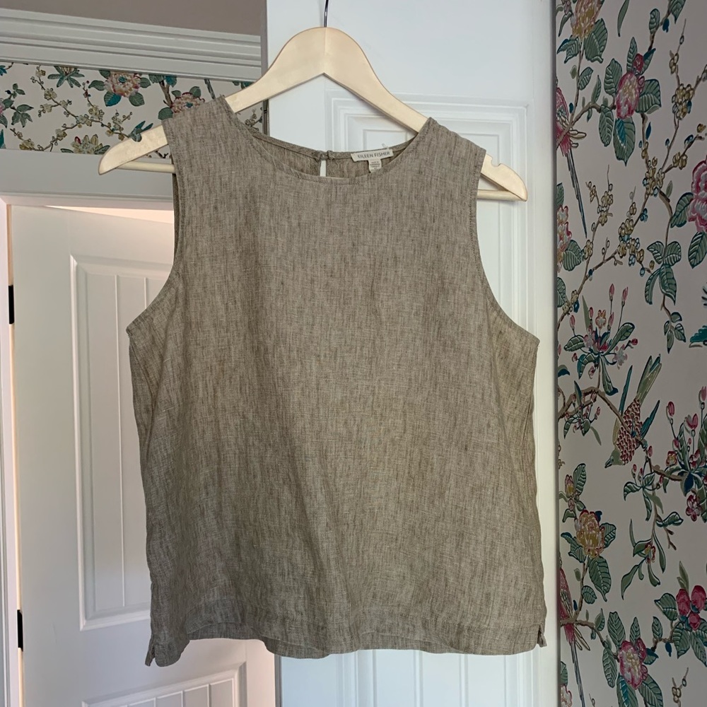 Eileen Fisher Linen Shell